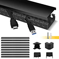 Canaletas para Cables- Stageek 3.5M Canaleta Para Cableado- Canaleta Cables- Canal de Cable Organizadora de Cables- 9…